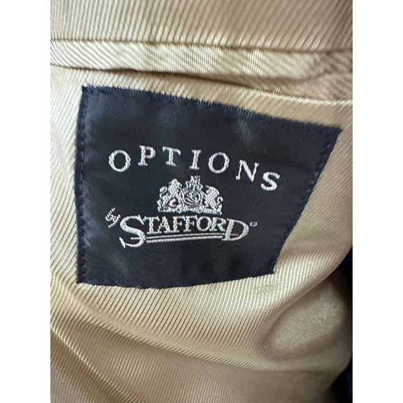 VTG Mens OPTIONS by STAFFORD 100% Camel Hair Sport Coat sz 42L - Picture 5 of 8